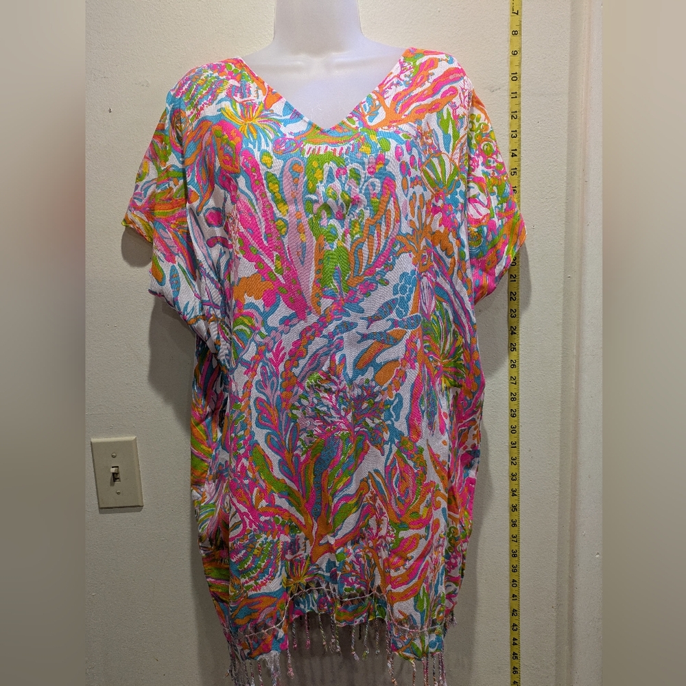 Lilly Pulitzer for Target Vibrant Swim Cover-Up Size S/M